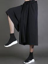 Loose Wide-leg Cropped Pants